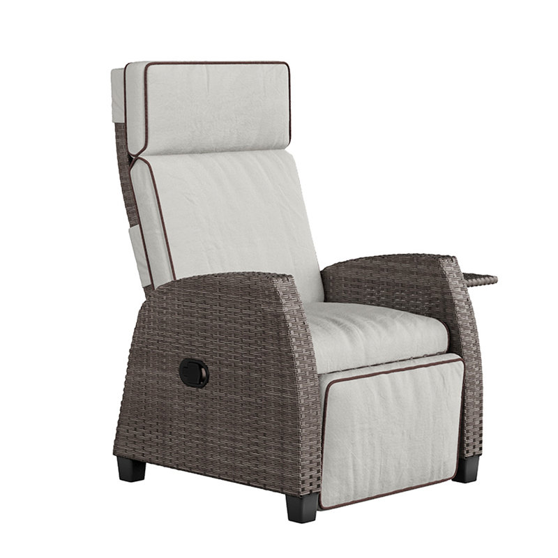 67.1cm Wide Wall Recliner Reclining, Greige/Beige 