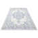 Beach Handwoven Cream/Blue Rug
