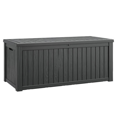 Water Resistant Deck Box, Outdoor Storage Box-150/180/230 Gallons