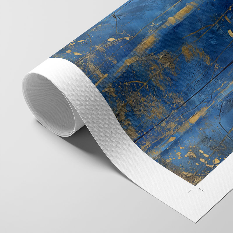ABSTRACT Series XVIII - Impression sur toile seulement - NON-CADRE, 60" H x 40" W