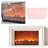 French creamy style simulated fire decorative electric fireplace-1986969331-1986969342