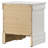 Daleyza 2-drawer Nightstand Bedside Table White-1833251790