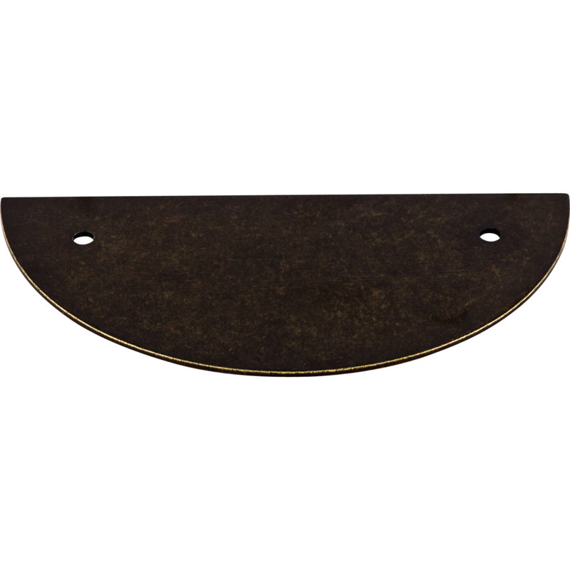 Half Circle  Backplate, German Bronze