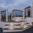 White Integrated LED Metal Step Light Pack