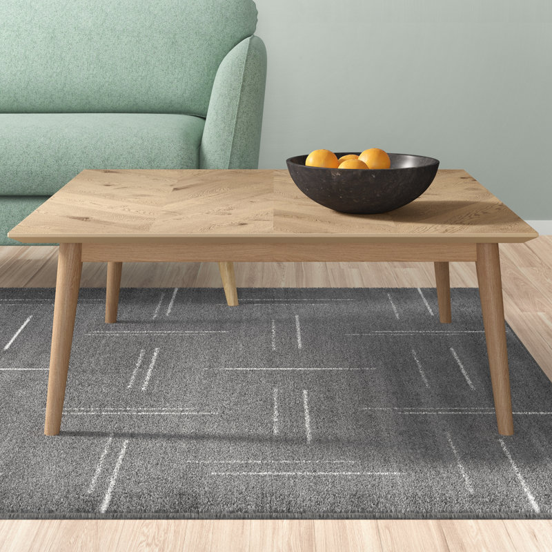Chrisley Solid Wood Four Leg Coffee Table