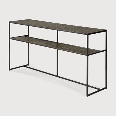 Pentagon 59 in. Stone Console Table