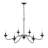 Delvona Dimmable Steel Chandelier-1433015930-1467048513