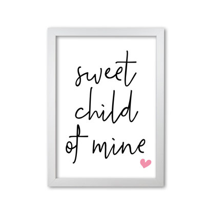 Sweet Child Of Mine - Print