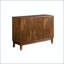 Buffet Mid-Century moderne à rayures verticales