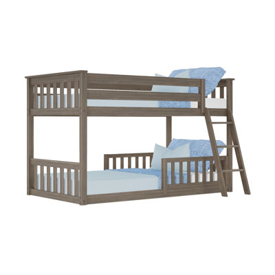 Lit superposé simple au-dessus de simple en bois massif Ancelin par Harriet Bee