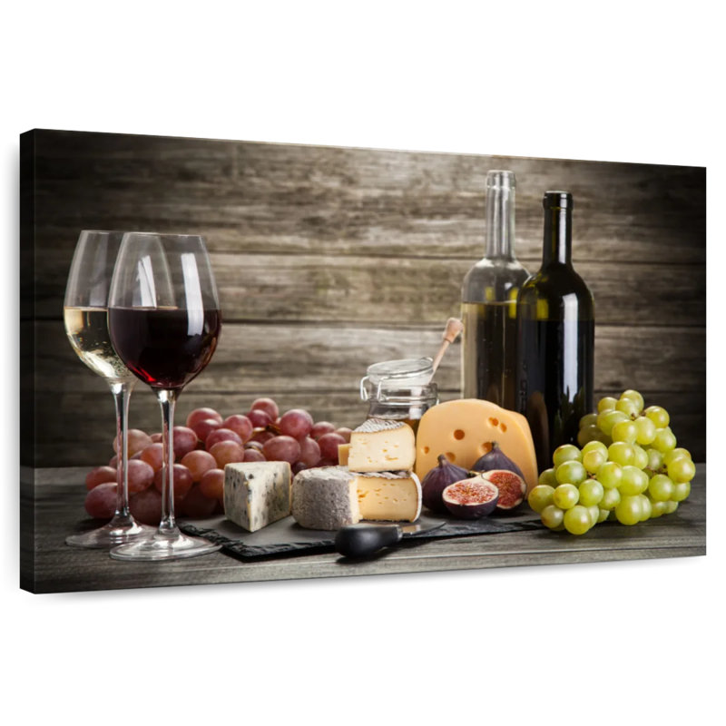 Vin et fromages Yarlin, H 20 po x l 30 po