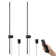 Dimmable Aluminum LED Wall Sconces with Remote Control