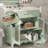 Hutzler 31" Bathroom Vanity With Tempered Glass-754032522