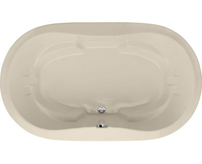 Baignoire de trempage encastrés 66 "x 44" designer