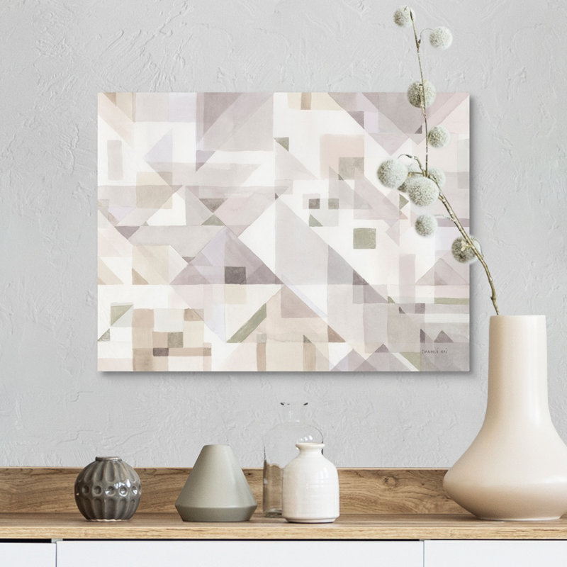 "Try angles I" par Danhui nai, reproduction d’art sur toile, H 12 po x l 16 po x P 1,25 po, Toile tendue