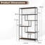 180cm H x 100cm W Metal Bookcase
