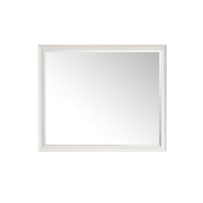 Glenbrooke Solid Wood Beveled Wall Mirror