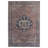Beesley Machine Washable Blue/Dark Brown Rug-1855780301