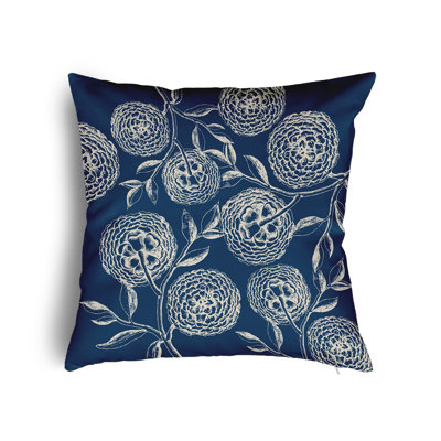 Astro Floral Square Cushion