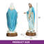 Figurine décorative d'intérieur de la Vierge Marie 11,75 po-1038104685