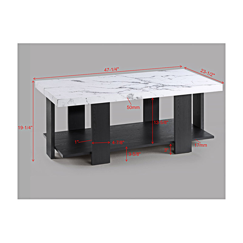 Table Top Coffee Table And End Tables Set