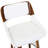 Benedek Swivel Upholstered Counter Stool-521550296