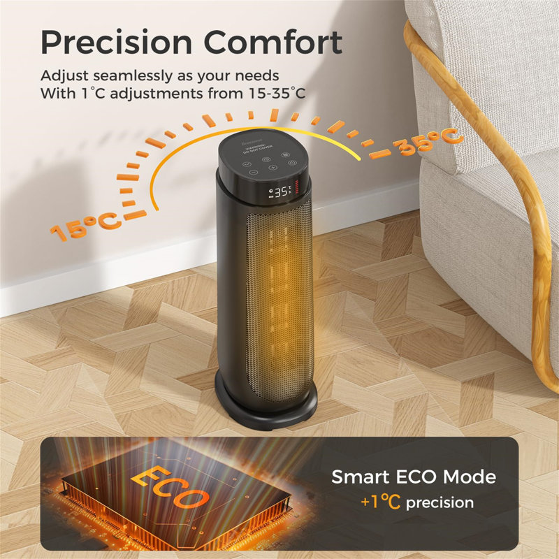 Naomi 2000 BTU Electric Tower Space Heater