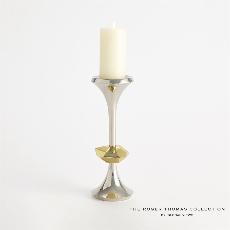 Gabriel Brass Tabletop Candlestick