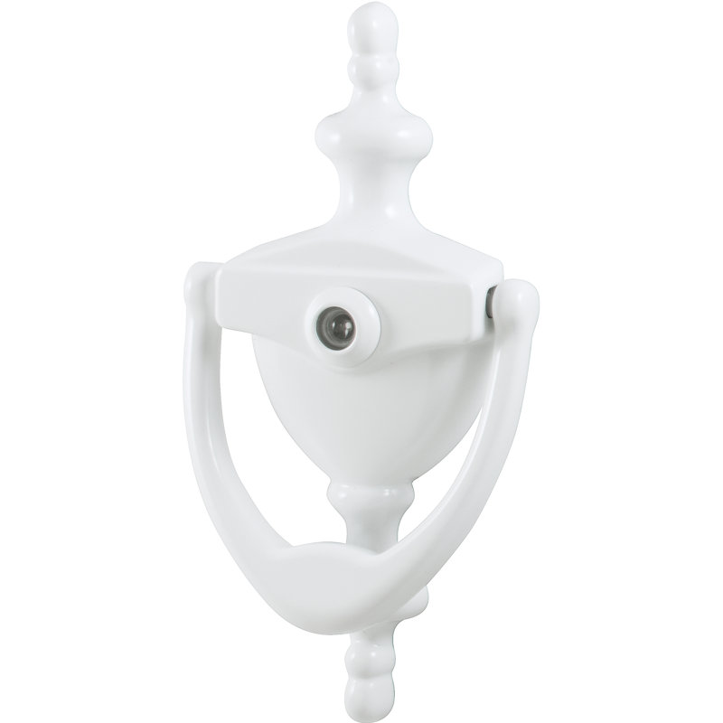 Door Knocker, White