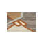 Rug Abstract Area Rug in Orange