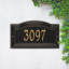 Signature Series 1-Line Wall Address Plaque-1761954307-1761954309-1761954314