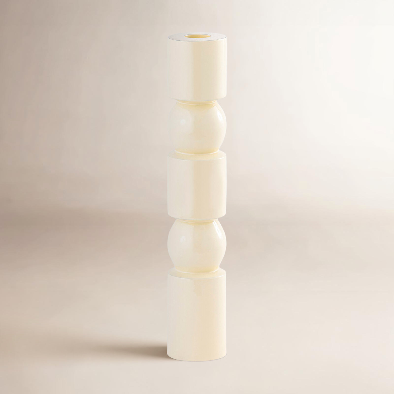 Paulding Aluminum Pillar Candle Holder, 11" H x 2" W x 2" D