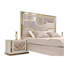 Table de chevet beige 2 avec structure et détails élégants