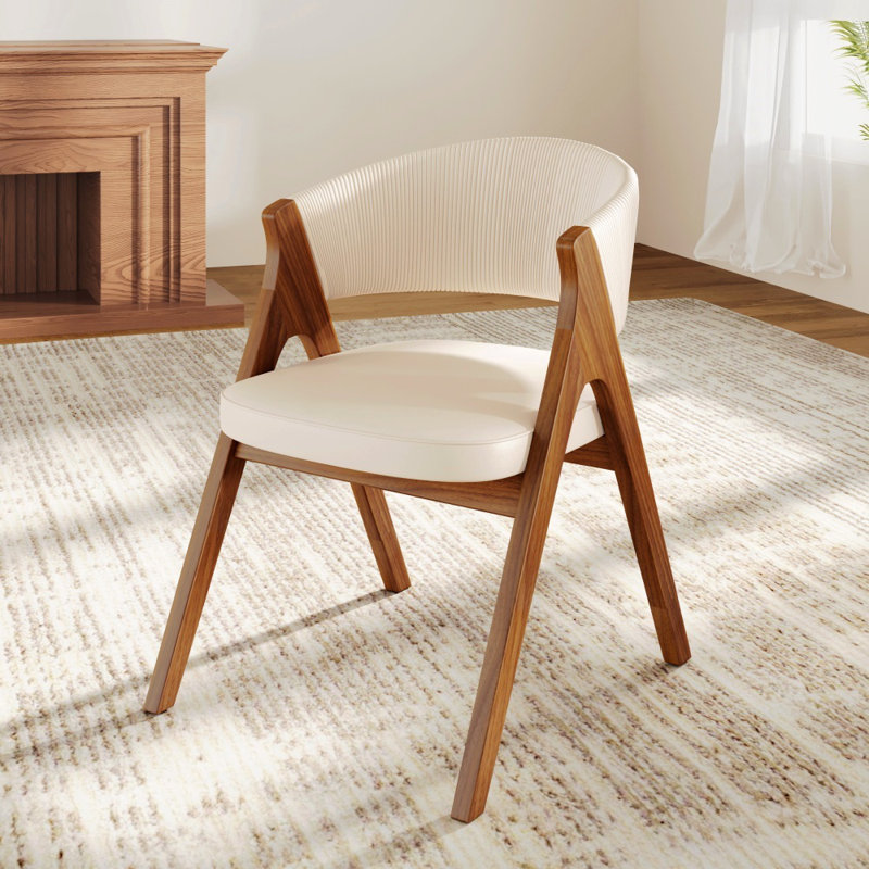 Chaise de salle à manger rembourrée Dorsey Elegant
