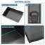 Niche de douche en acier inoxydable 21 po x 13 po, noir bronze-743575849