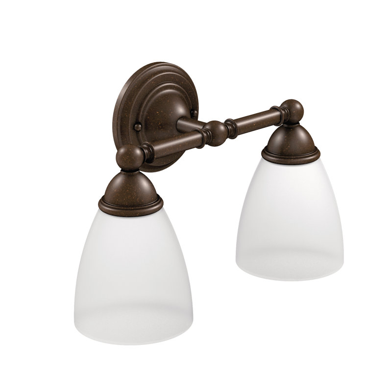 Brantford 2-Light Vanity Light, Oil Rubbed Bronze