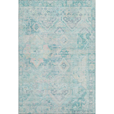 Premium Machine Washable Varasteh AMF1664 Global Rug