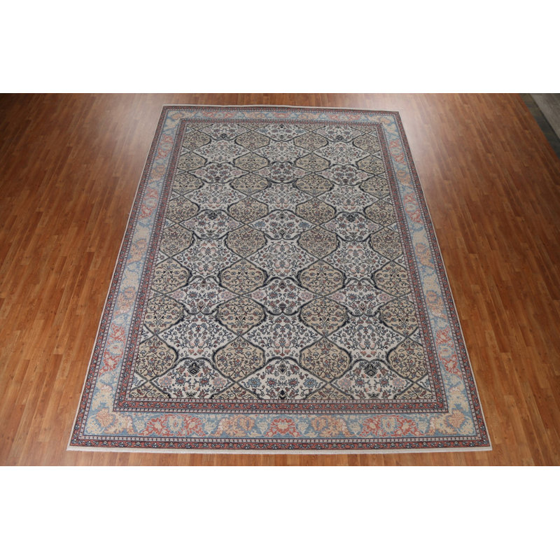 Tapis turc noué à la main 10 x 13