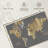 Aliaz Gilded Map Gray-107688710