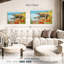 Gillard Seascape Poppies, peinture-108084503