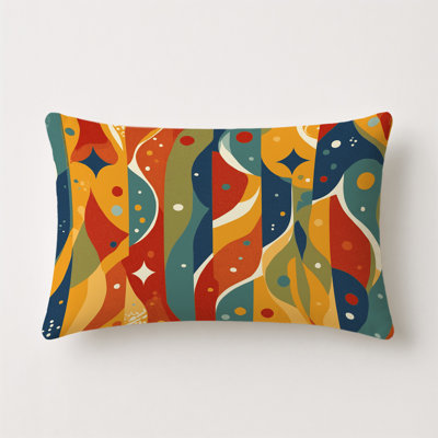 Spirited Wiggle Indoor And Outdoor Pillow