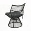 Chaise d'extérieur en rotin