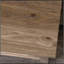 Commode Coastal avec six tiroirs spacieux, finition brune