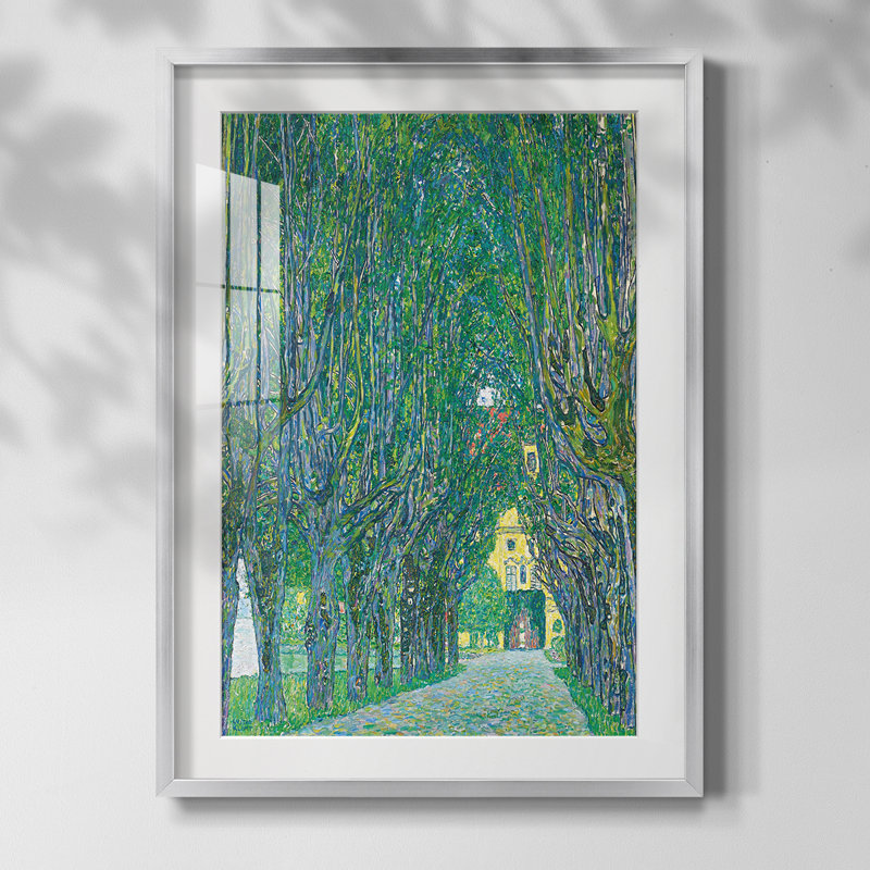 Gustav Klimt VI - impression encadrée, Argent
