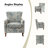 Alikah 30.5" W Solid and Manufactured Wood Armchair Pair-86814458