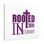 «Rooted In Christ», impression murale verset de la Bible prêt à être accroché-2093906213