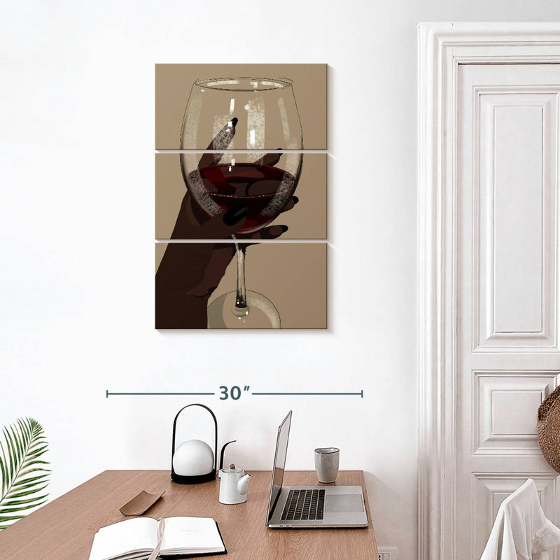 Pour Me A Glass, H 32 po x l 20 po