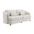 Mariko Beige Linen Sofa w/2 Pillows