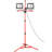 LED Work Light with Stand, 20000 Lumen Dual-head LED Work Light with 27.6"-68.1" Adjustable and Foldable Tripod Stand, IP65 Waterproofed LED Tripod Work Light, with 5000 Kelvin Colour Temperature