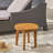 Outdoor 16" Acacia Wood Side Table